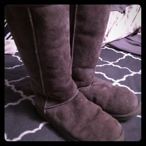 Grey Tall Classic UGGS size 10